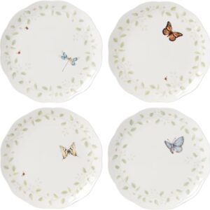 Butterfly Meadow Vines 4-Piece Dinner Plate Set