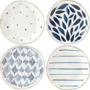 4-Piece Tidbit Plate Set, 2.10 LB